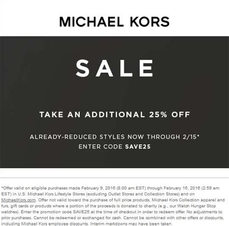 michael kors code discount|michael kors promo code today.